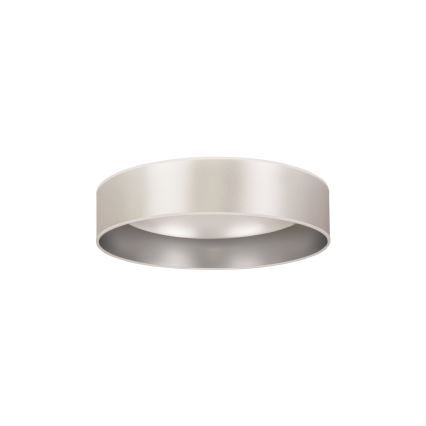 Duolla - Φωτιστικό οροφής LED ROLLER LED/24W/230V διάμετρος 45 cm ασημί