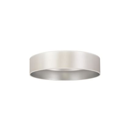 Duolla - Φωτιστικό οροφής LED ROLLER LED/24W/230V διάμετρος 45 cm ασημί