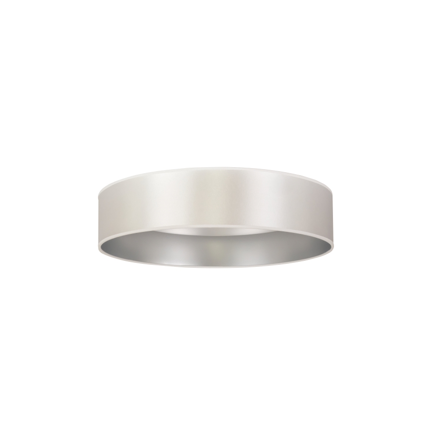Duolla - Φωτιστικό οροφής LED ROLLER LED/24W/230V διάμετρος 45 cm ασημί