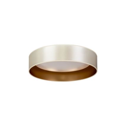 Duolla - Φωτιστικό οροφής LED ROLLER LED/24W/230V διάμετρος 45 cm ασημί/χρυσό