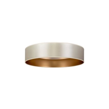 Duolla - Φωτιστικό οροφής LED ROLLER LED/24W/230V διάμετρος 45 cm ασημί/χρυσό