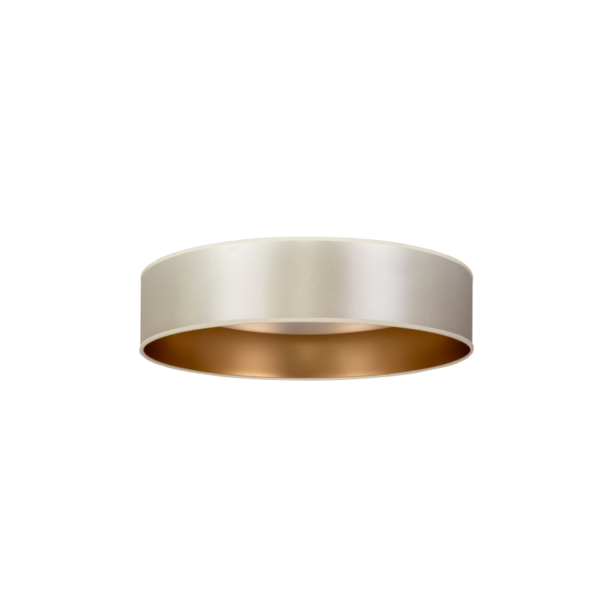 Duolla - Φωτιστικό οροφής LED ROLLER LED/24W/230V διάμετρος 45 cm ασημί/χρυσό