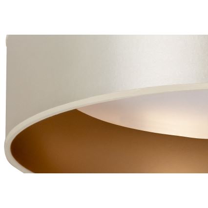 Duolla - Φωτιστικό οροφής LED ROLLER LED/24W/230V διάμετρος 45 cm ασημί/χρυσό