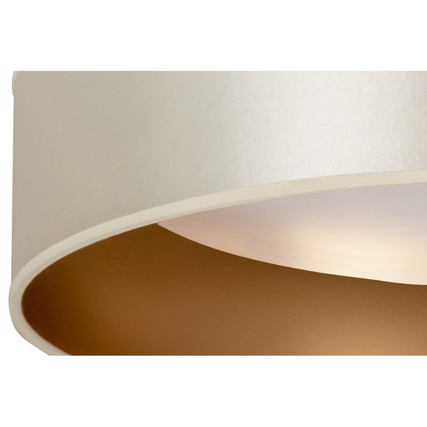 Duolla - Φωτιστικό οροφής LED ROLLER LED/24W/230V διάμετρος 45 cm ασημί/χρυσό