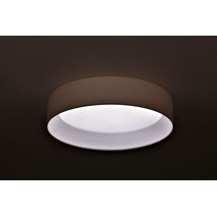 Duolla - Φωτιστικό οροφής LED ROLLER LED/24W/230V διάμετρος 45 cm κρεμ