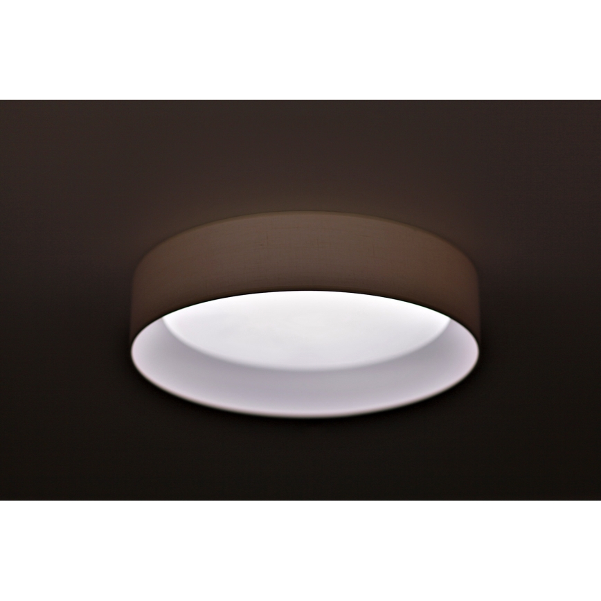 Duolla - Φωτιστικό οροφής LED ROLLER LED/24W/230V διάμετρος 45 cm κρεμ