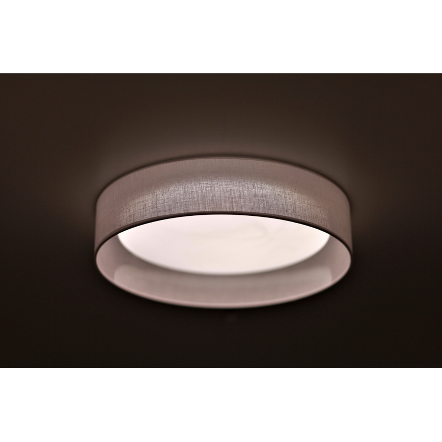 Duolla - Φωτιστικό οροφής LED ROLLER LED/24W/230V διάμετρος 45 cm λευκό