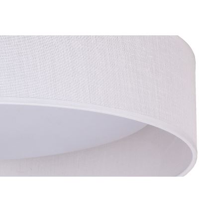 Duolla - Φωτιστικό οροφής LED ROLLER LED/24W/230V διάμετρος 45 cm λευκό