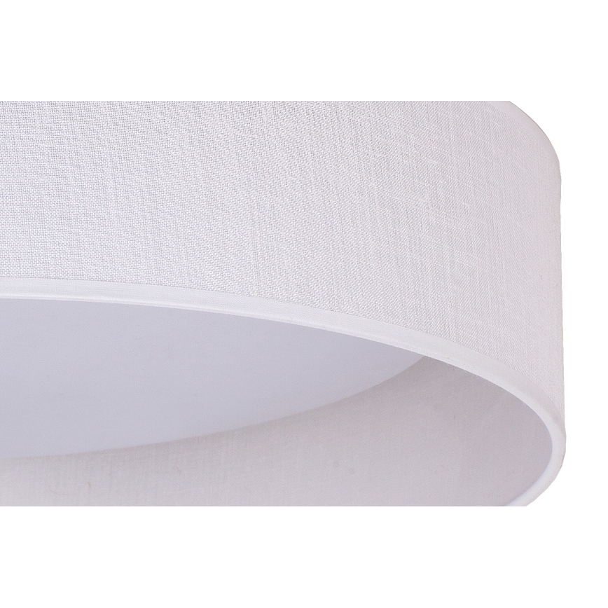 Duolla - Φωτιστικό οροφής LED ROLLER LED/24W/230V διάμετρος 45 cm λευκό