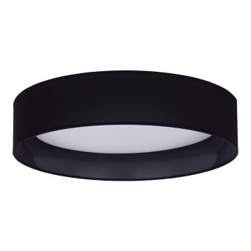 Duolla - Φωτιστικό οροφής LED ROLLER LED/24W/230V διάμετρος 45 cm μαύρο
