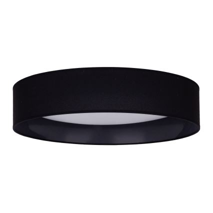 Duolla - Φωτιστικό οροφής LED ROLLER LED/24W/230V διάμετρος 45 cm μαύρο