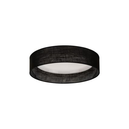 Duolla - Φωτιστικό οροφής LED ROLLER LED/24W/230V διάμετρος 45 cm μαύρο