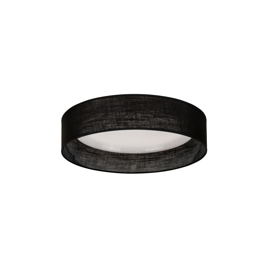 Duolla - Φωτιστικό οροφής LED ROLLER LED/24W/230V διάμετρος 45 cm μαύρο