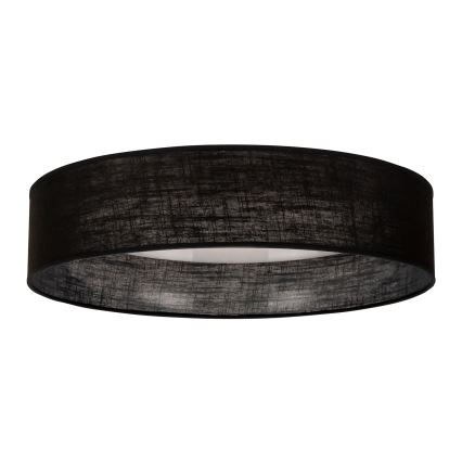 Duolla - Φωτιστικό οροφής LED ROLLER LED/24W/230V διάμετρος 45 cm μαύρο