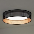 Duolla - Φωτιστικό οροφής LED ROLLER LED/24W/230V διάμετρος 45 cm μαύρο/χαλκός