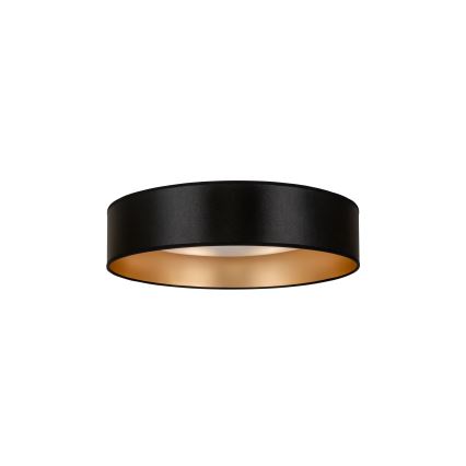 Duolla - Φωτιστικό οροφής LED ROLLER LED/24W/230V διάμετρος 45 cm μαύρο/χρυσό
