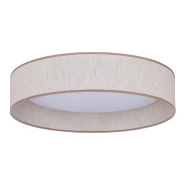 Duolla - Φωτιστικό οροφής LED ROLLER LED/24W/230V διάμετρος 45 cm μπεζ