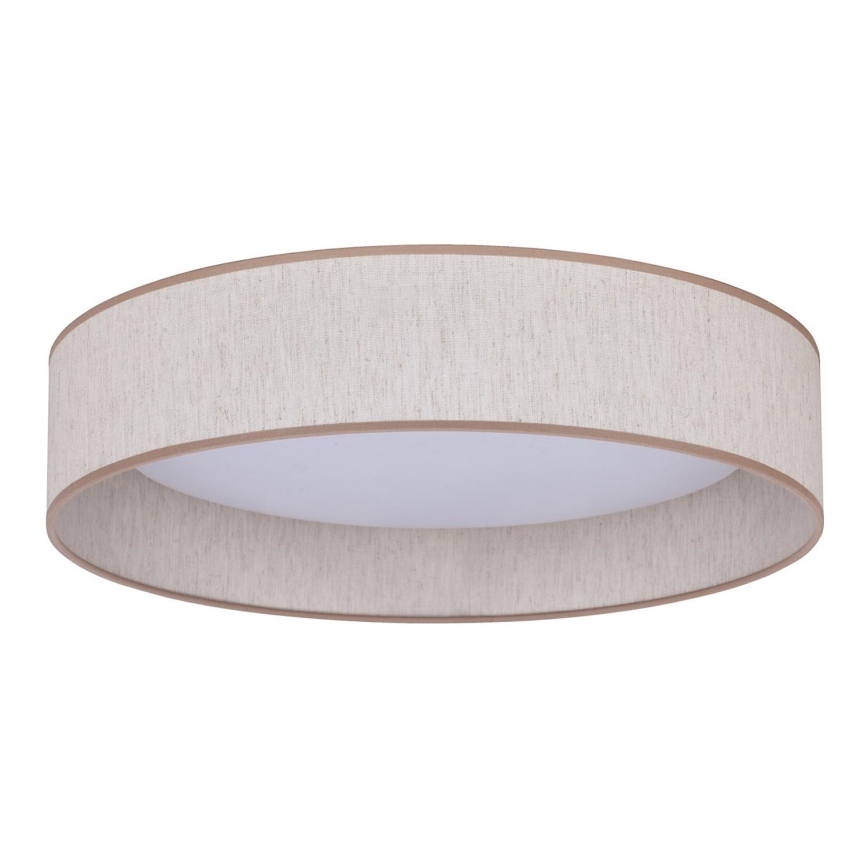 Duolla - Φωτιστικό οροφής LED ROLLER LED/24W/230V διάμετρος 45 cm μπεζ