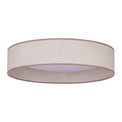 Duolla - Φωτιστικό οροφής LED ROLLER LED/24W/230V διάμετρος 45 cm μπεζ