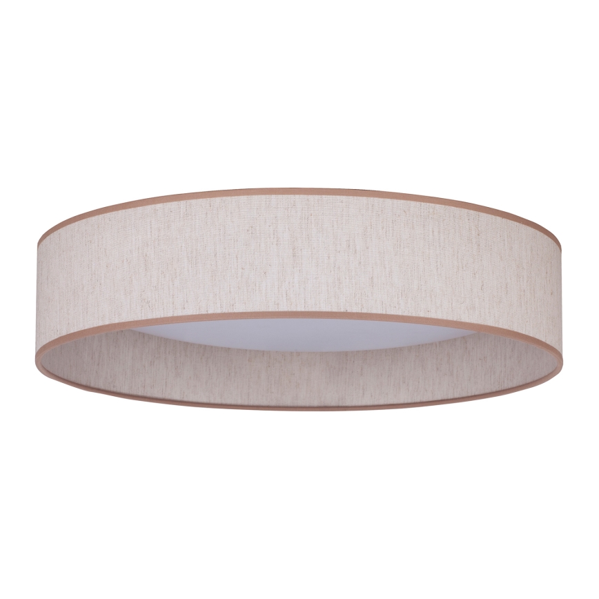 Duolla - Φωτιστικό οροφής LED ROLLER LED/24W/230V διάμετρος 45 cm μπεζ