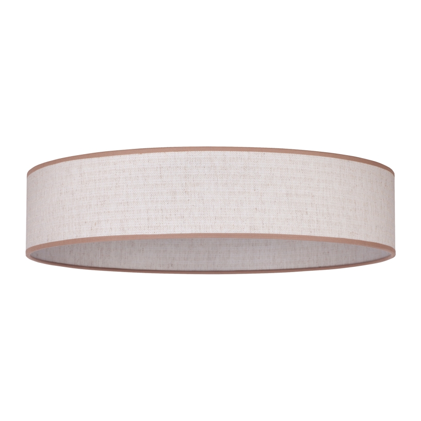 Duolla - Φωτιστικό οροφής LED ROLLER LED/24W/230V διάμετρος 45 cm μπεζ
