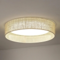 Duolla - Φωτιστικό οροφής LED ROLLER LED/24W/230V διάμετρος 45 cm μπεζ