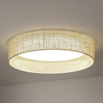 Duolla - Φωτιστικό οροφής LED ROLLER LED/24W/230V διάμετρος 45 cm μπεζ