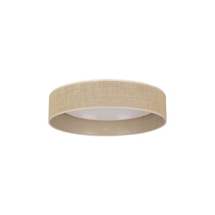 Duolla - Φωτιστικό οροφής LED ROLLER LED/24W/230V διάμετρος 45 cm μπεζ