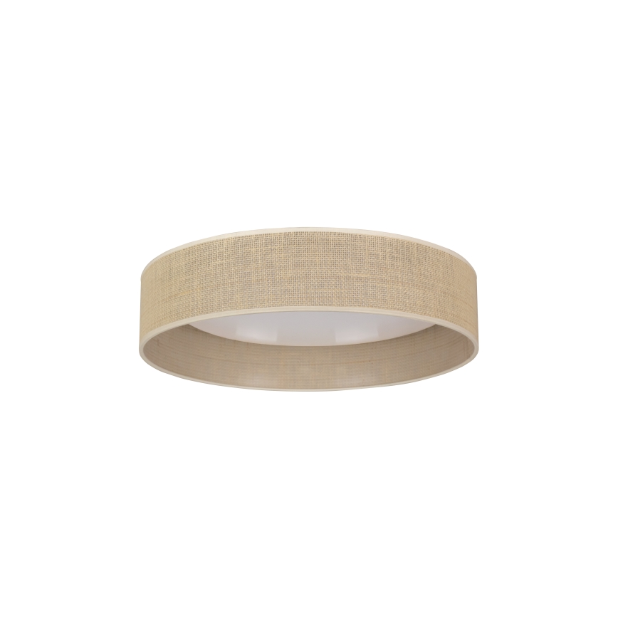 Duolla - Φωτιστικό οροφής LED ROLLER LED/24W/230V διάμετρος 45 cm μπεζ