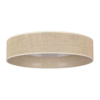 Duolla - Φωτιστικό οροφής LED ROLLER LED/24W/230V διάμετρος 45 cm μπεζ