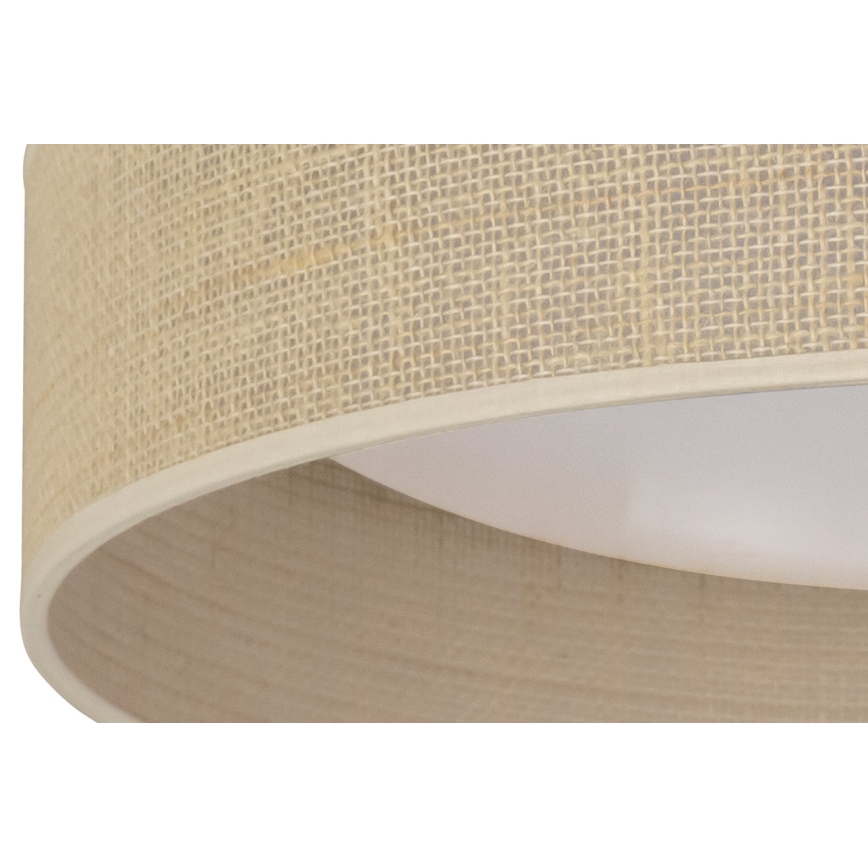 Duolla - Φωτιστικό οροφής LED ROLLER LED/24W/230V διάμετρος 45 cm μπεζ