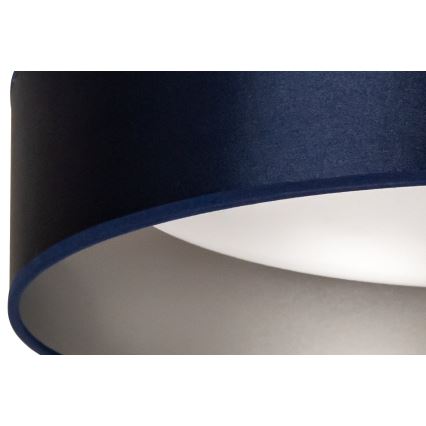 Duolla - Φωτιστικό οροφής LED ROLLER LED/24W/230V διάμετρος 45 cm μπλε/ασημί