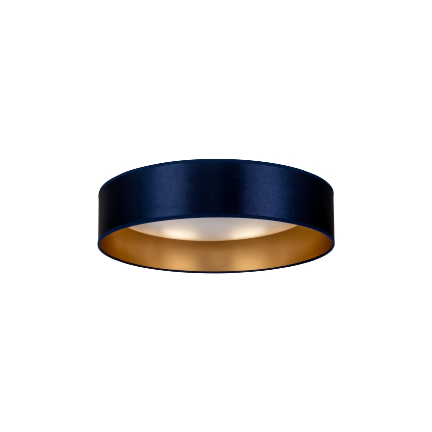 Duolla - Φωτιστικό οροφής LED ROLLER LED/24W/230V διάμετρος 45 cm μπλε/χρυσό