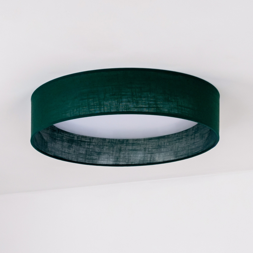 Duolla - Φωτιστικό οροφής LED ROLLER LED/24W/230V διάμετρος 45 cm πράσινο