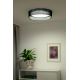 Duolla - Φωτιστικό οροφής LED ROLLER LED/24W/230V μαύρο