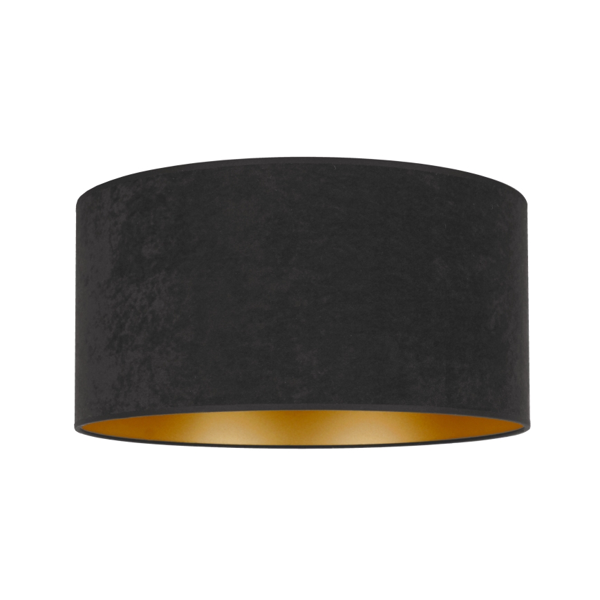 Duolla - Φωτιστικό οροφής ROLLER 3xE27/15W/230V διάμετρος 60 cm μαύρο/χρυσαφί