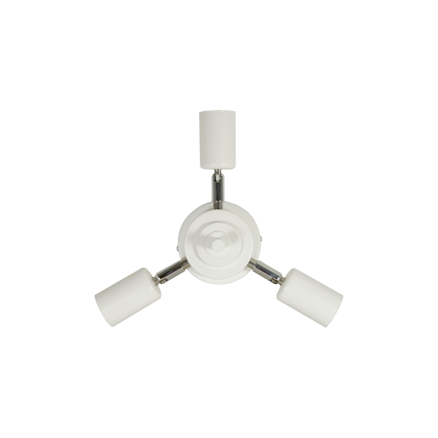 Duolla - Φωτιστικό οροφής YUTE BOHO 3xE27/15W/230V διάμετρος 60 cm καφέ/κρεμ