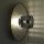 Duolla - Φωτιστικό τοίχου TOKYO RATTAN 1xE27/15W/230V διάμετρος 50 cm ασημί/μαύρο
