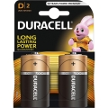 Duracell - 2 τεμάχια Αλκαλική μπαταρία Basic LR20/D 1,5V 12500 mAh