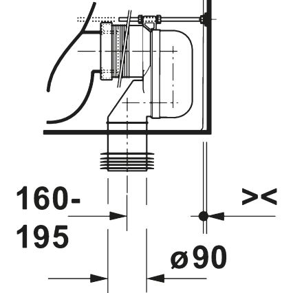 Duravit 20600900002 - Σετ WC D-CODE κεραμικό/γυαλιστερό λευκό