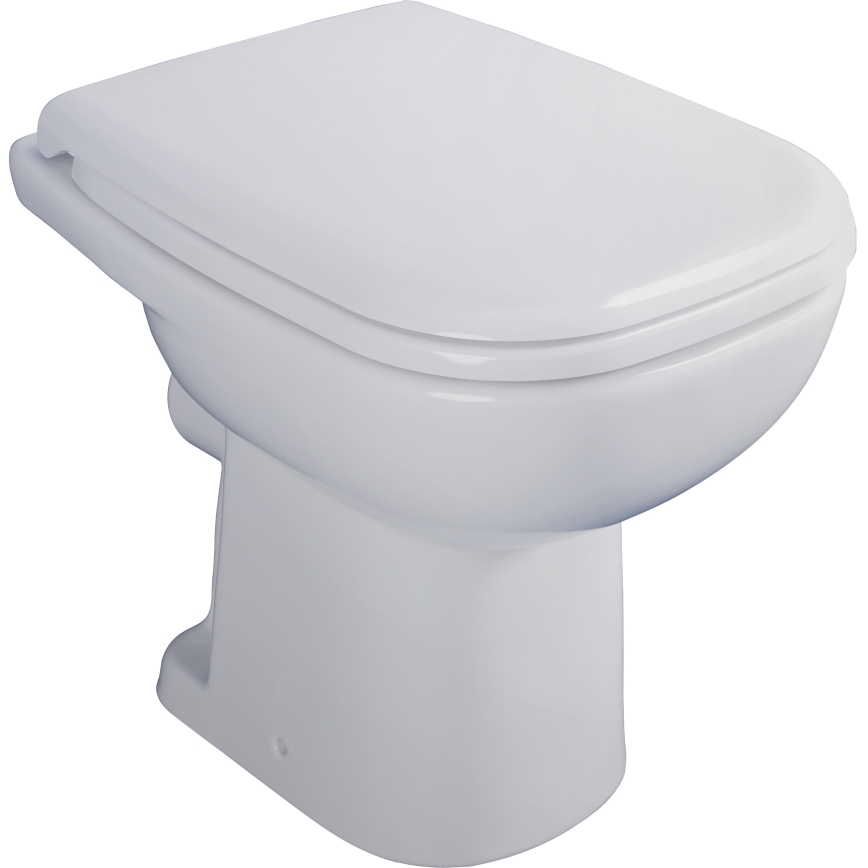Duravit 21080900002 - Επιδαπέδια λεκάνη WC D-CODE, από κεραμικό, γυαλιστερό λευκό