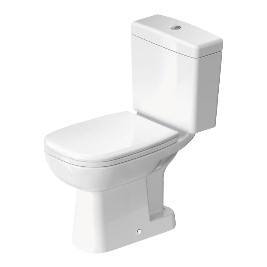 Duravit 21110100002 - Σετ WC D-CODE κεραμικό/γυαλιστερό λευκό