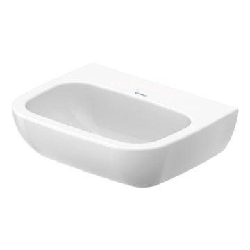 Duravit 23115500702 - Επιτοίχιος νιπτήρας D-CODE 55x43 cm, κεραμικός, σε γυαλιστερό λευκό