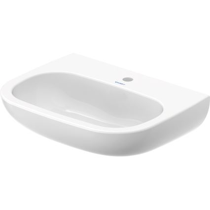 Duravit 23116000002 - Επιτοίχιος νιπτήρας D-CODE 60x46 cm από κεραμικό, σε γυαλιστερό λευκό