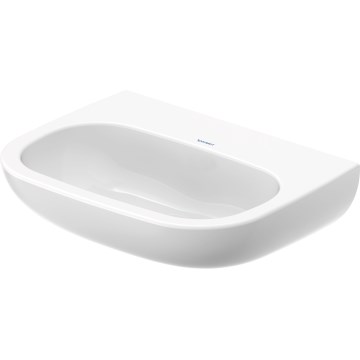Duravit 23116000702 - Κρεμαστός νιπτήρας D-CODE 60x46 cm, κεραμικός, γυαλιστερό λευκό