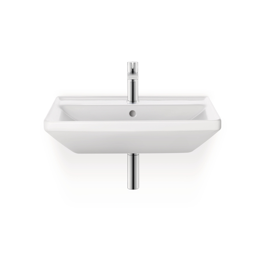 Duravit 2366550000 - Επιτοίχιος νιπτήρας D-NEO 55x44 cm κεραμικός/γυαλιστερό λευκό