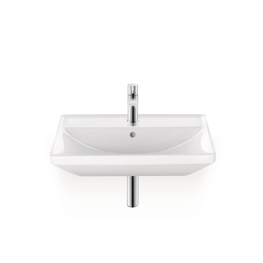 Duravit 2366550000 - Επιτοίχιος νιπτήρας D-NEO 55x44 cm κεραμικός/γυαλιστερό λευκό