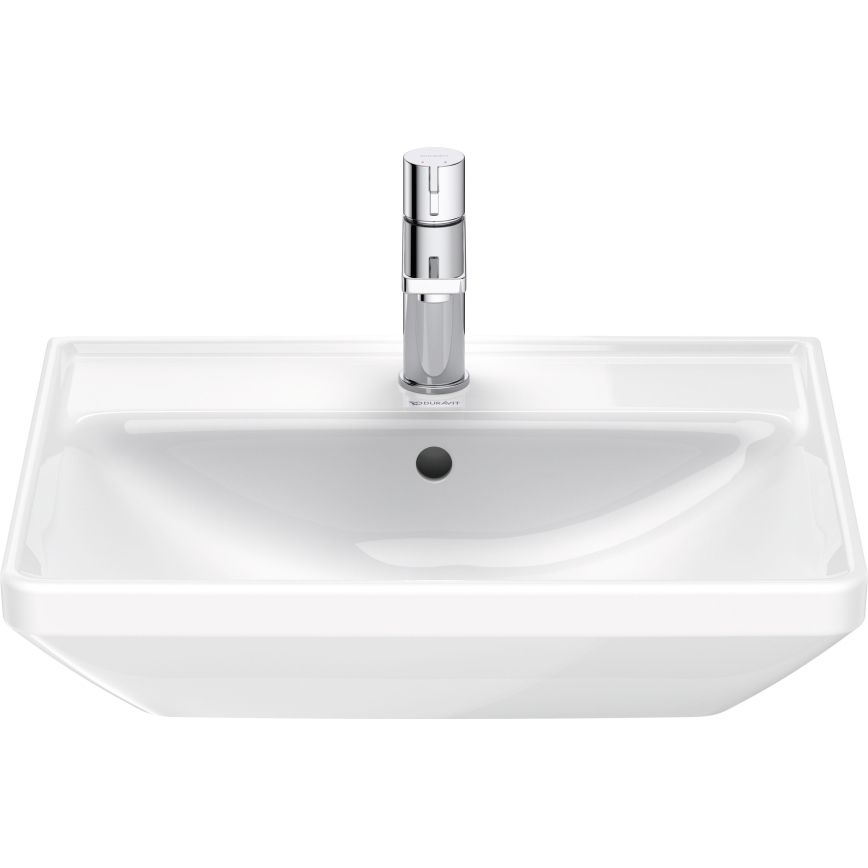Duravit 2366550000 - Επιτοίχιος νιπτήρας D-NEO 55x44 cm κεραμικός/γυαλιστερό λευκό