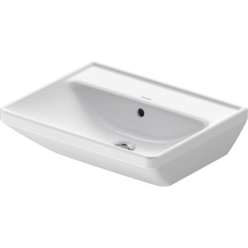 Duravit 2366550060 - Κρεμαστός νιπτήρας D-NEO 55 x 44 εκ., κεραμικός, σε γυαλιστερό λευκό