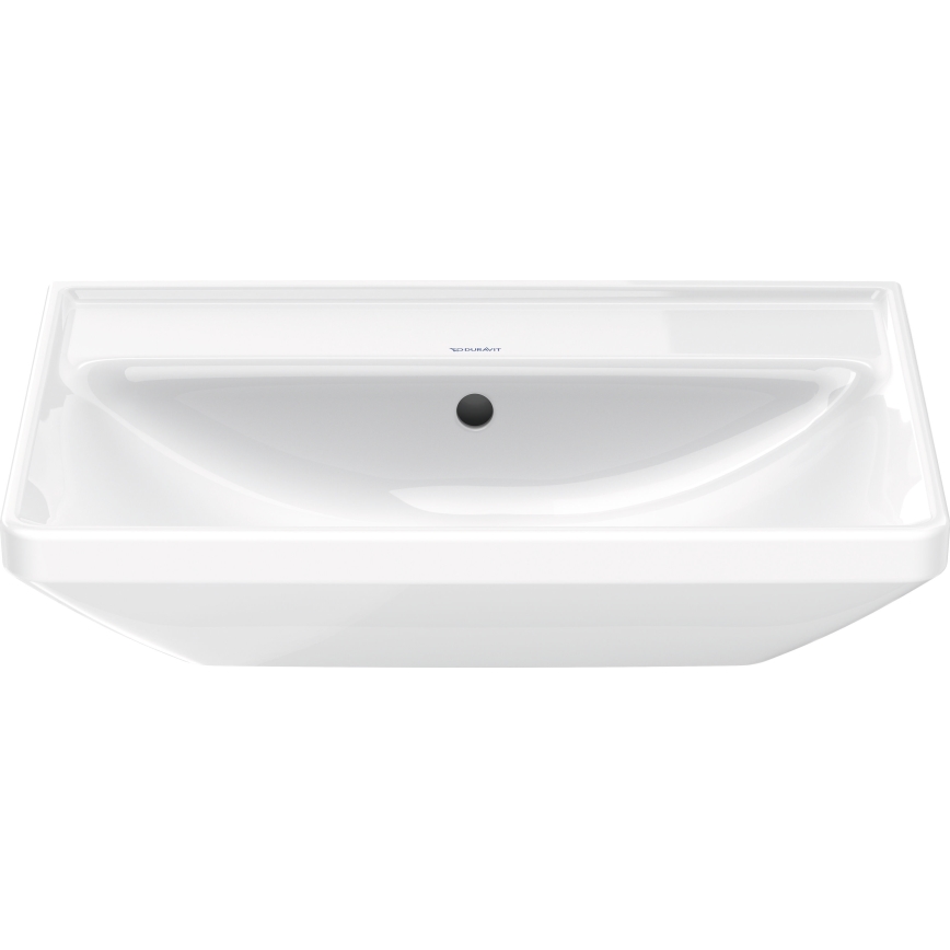Duravit 2366600060 - Επίτοιχος νιπτήρας D-NEO 60x44 cm κεραμικός/γυαλιστερό λευκό